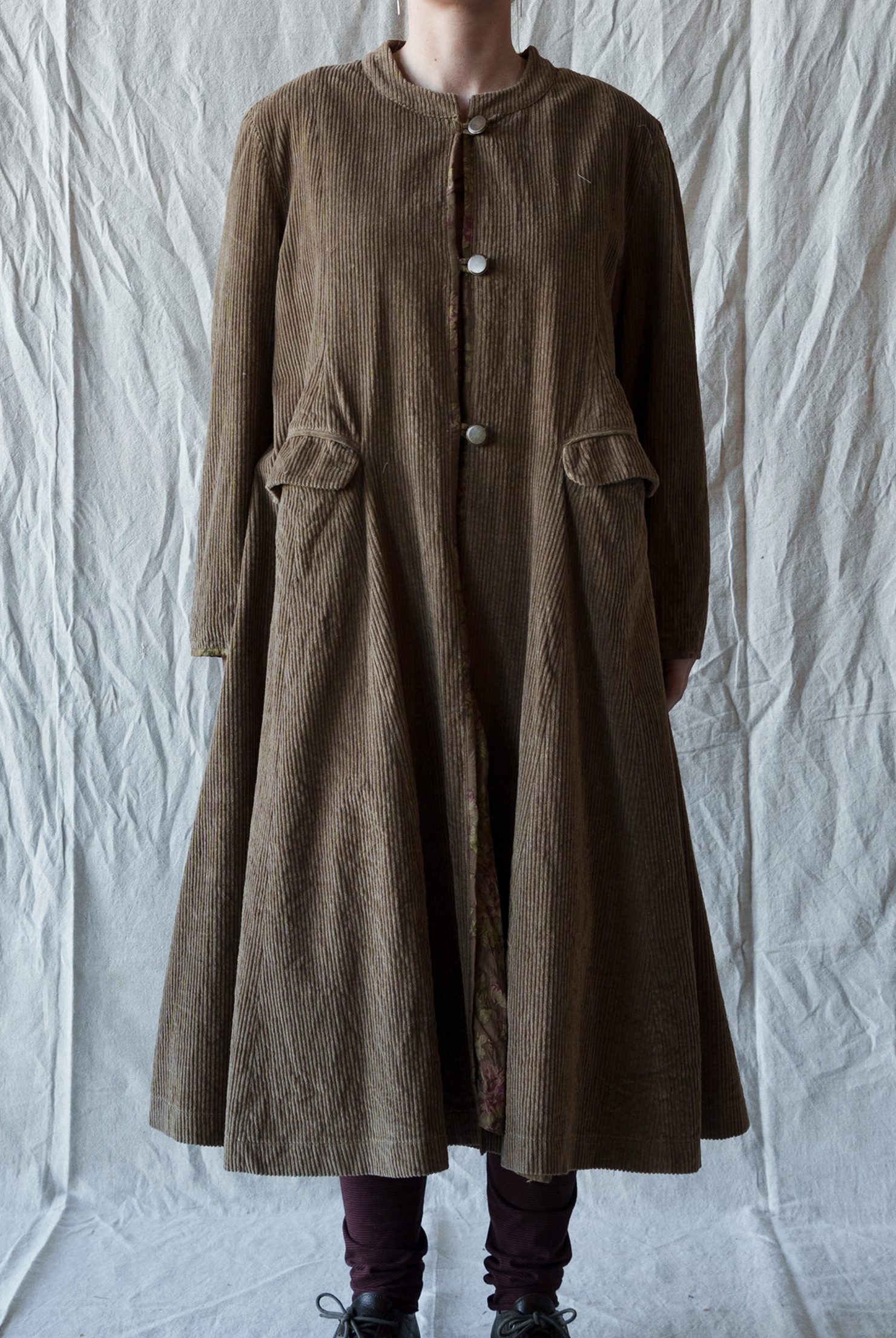 AYDEN – VELOURS CÔTELE – COGNAC