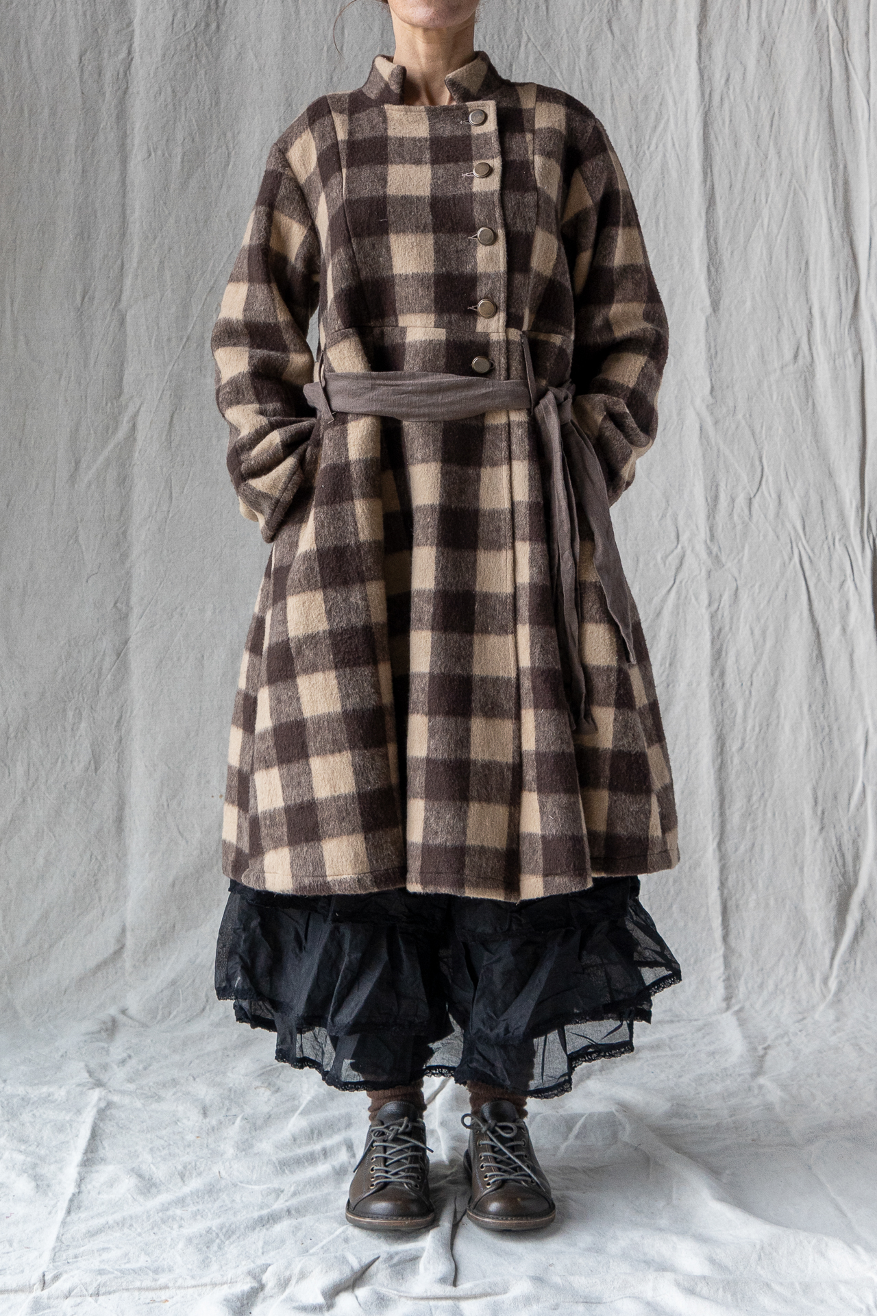 Manteau Bleuet – Laine – carlaine