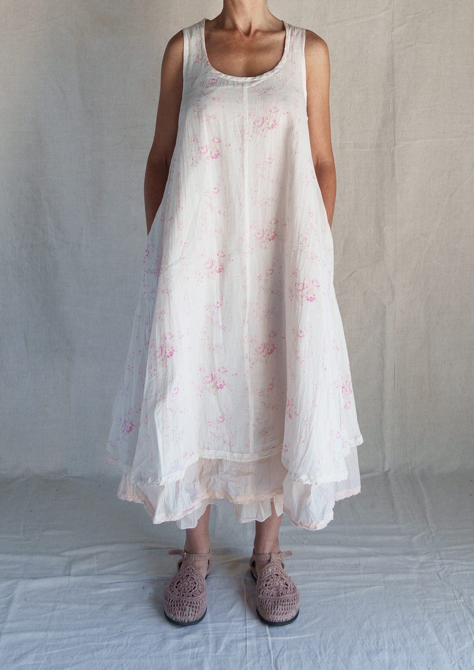 CALANGUA -voile de coton – liberty bouquet