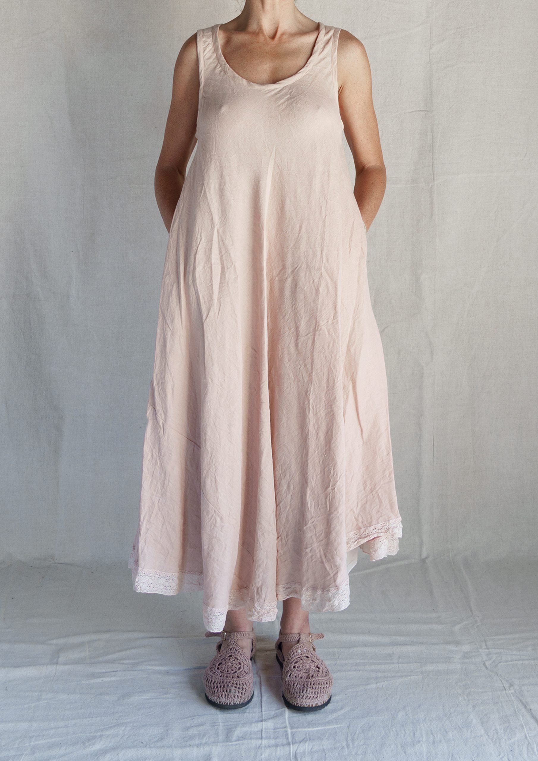 CALANGUA -lin /coton blush