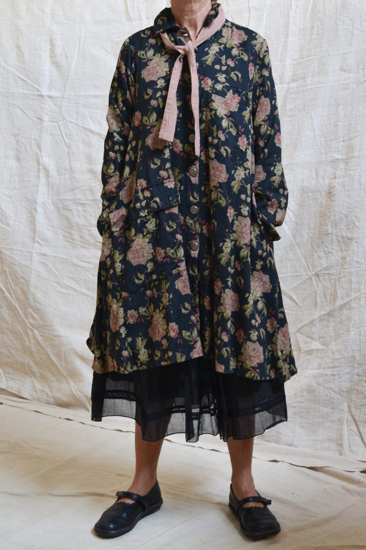 Veste Arachide fleurs