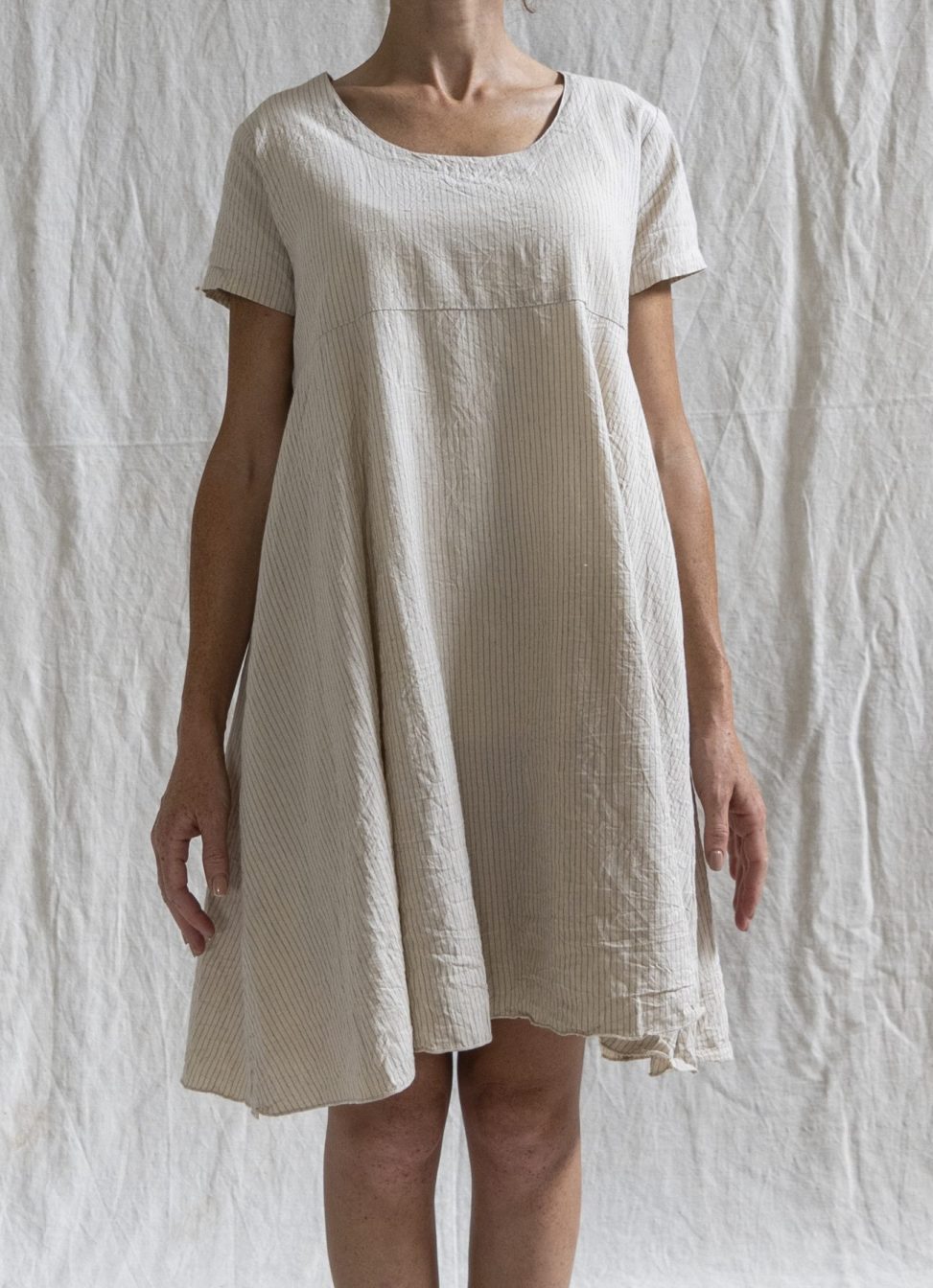 Robe Tunique Genet lin rayé