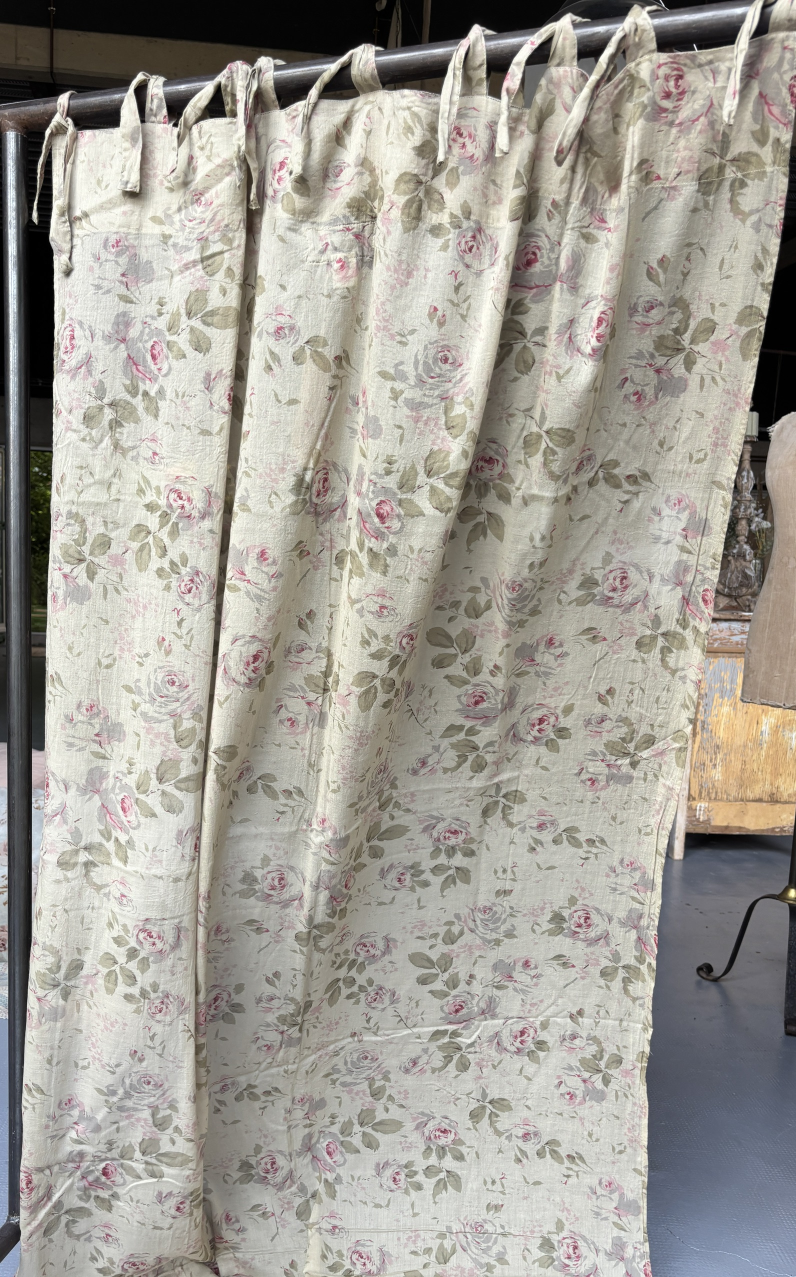RIDEAUX voile de coton – COLLECTION JARDIN