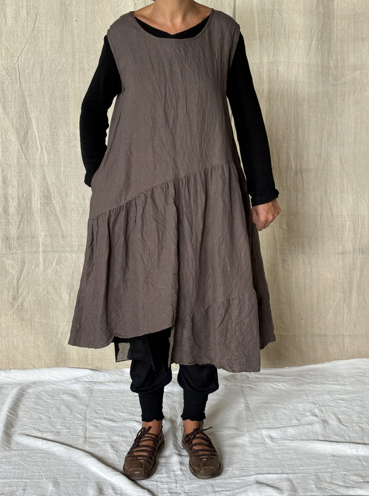 Robe Aster – Lin marron