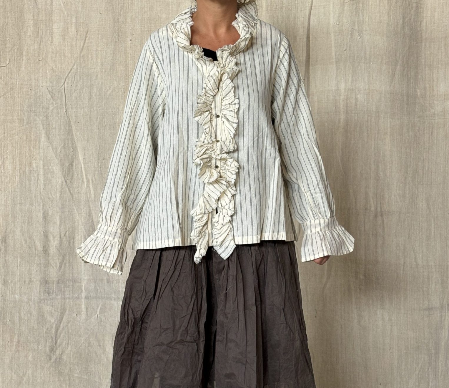 Chemise oeillet – lin- ligne