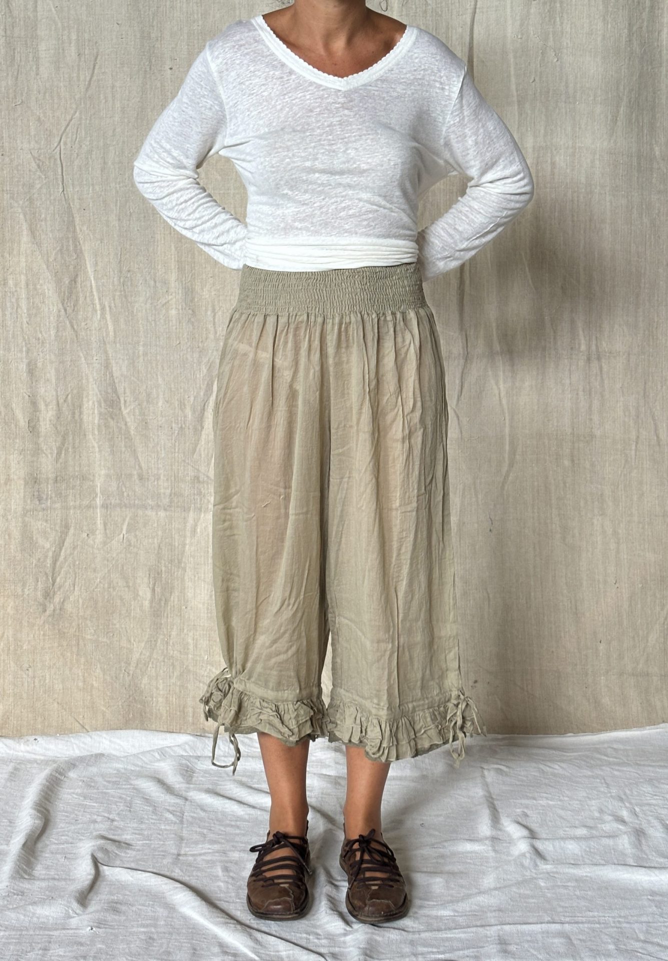 Pantalon Robert – amande