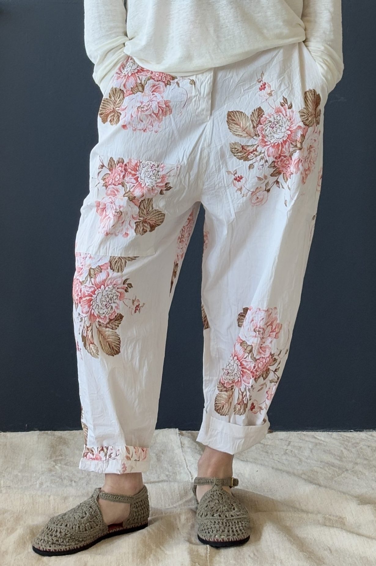 GASTON -POPELINE FLEURS