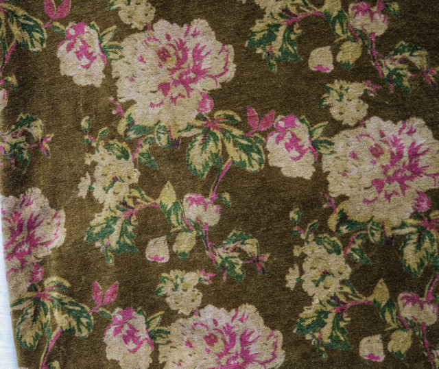 VELOURS RAS FLEURS FORET
