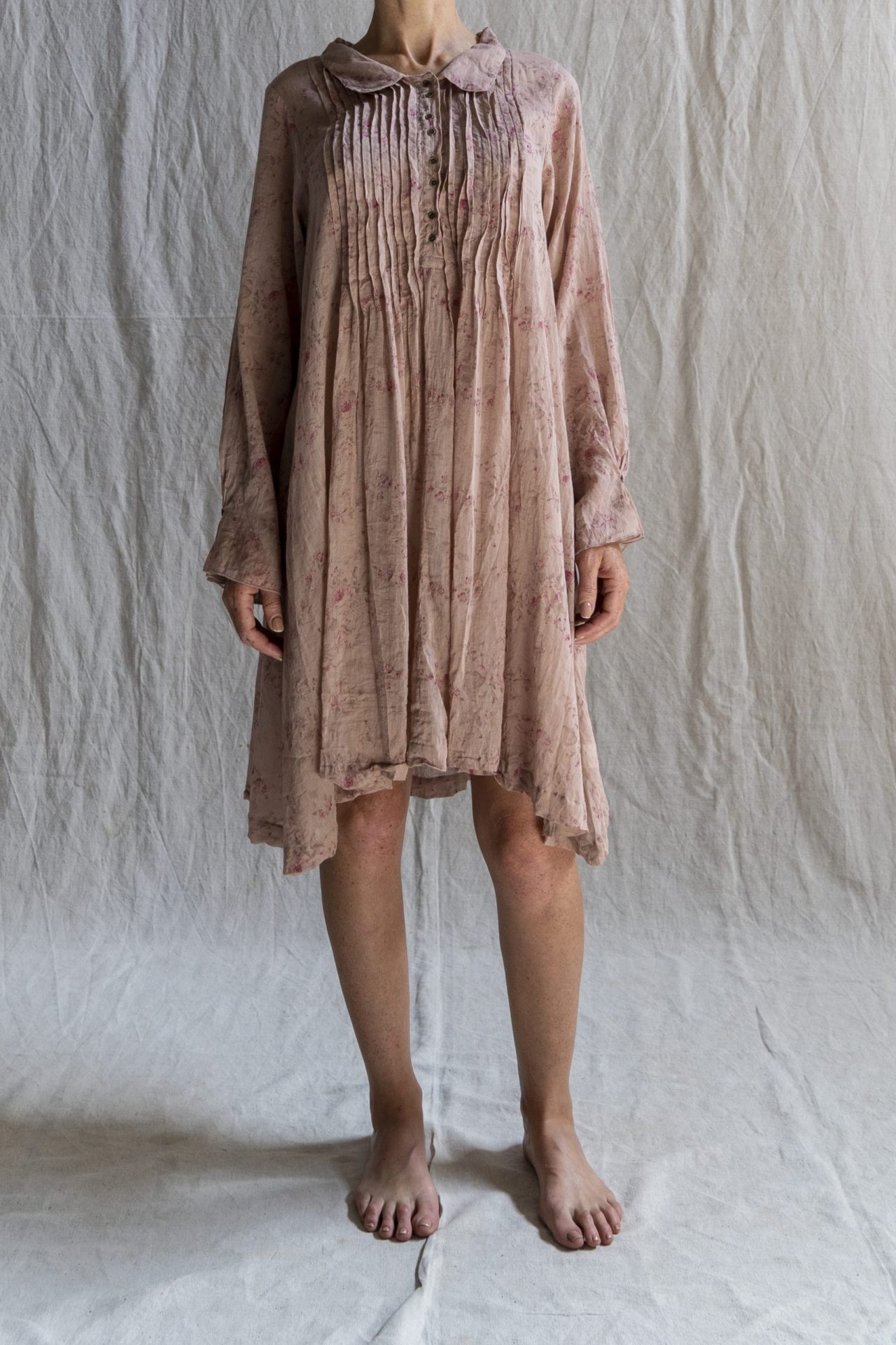 Tunique JUJUBE liberty vieux rose