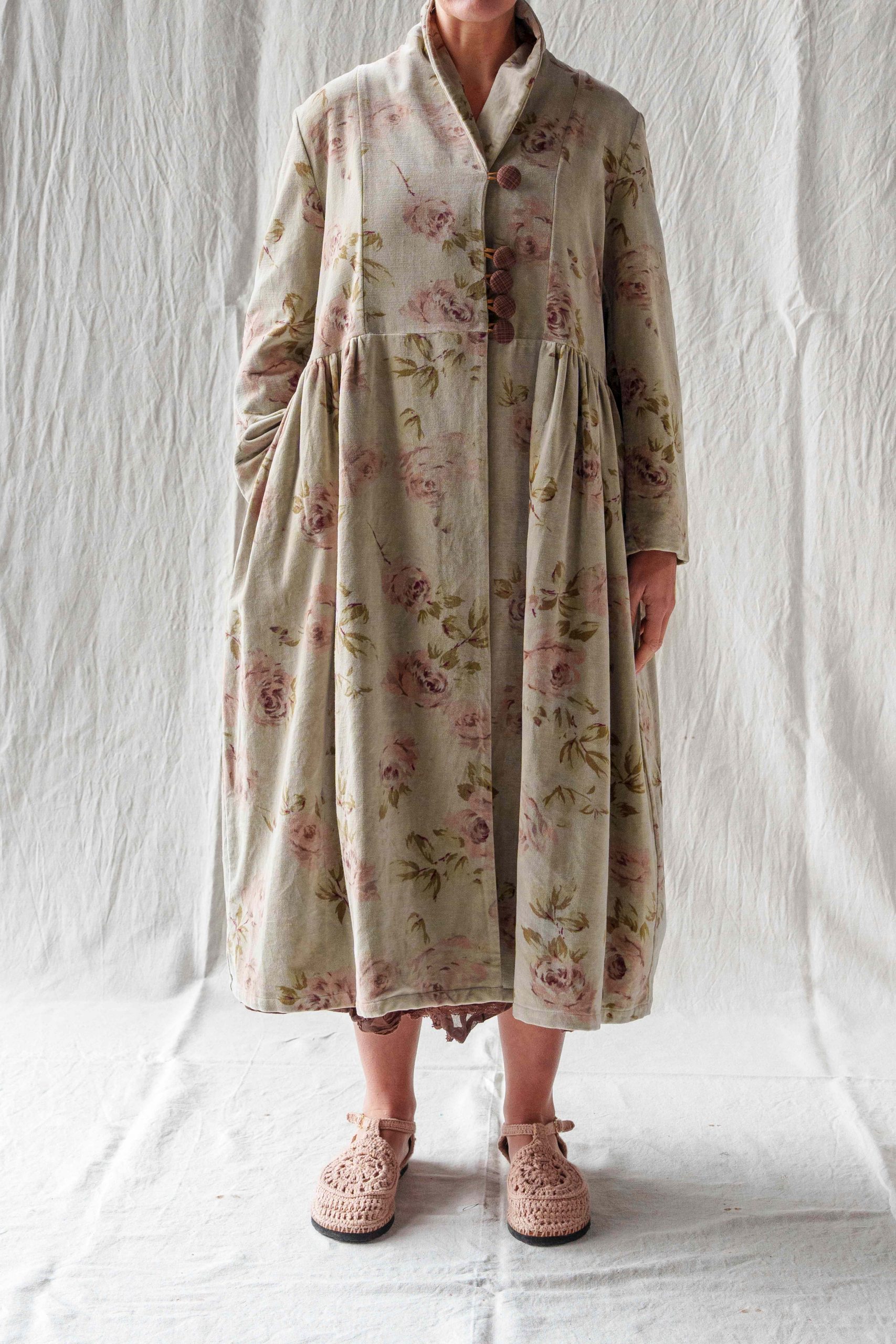 MAURI – VELOURS FLEURS SAUGE