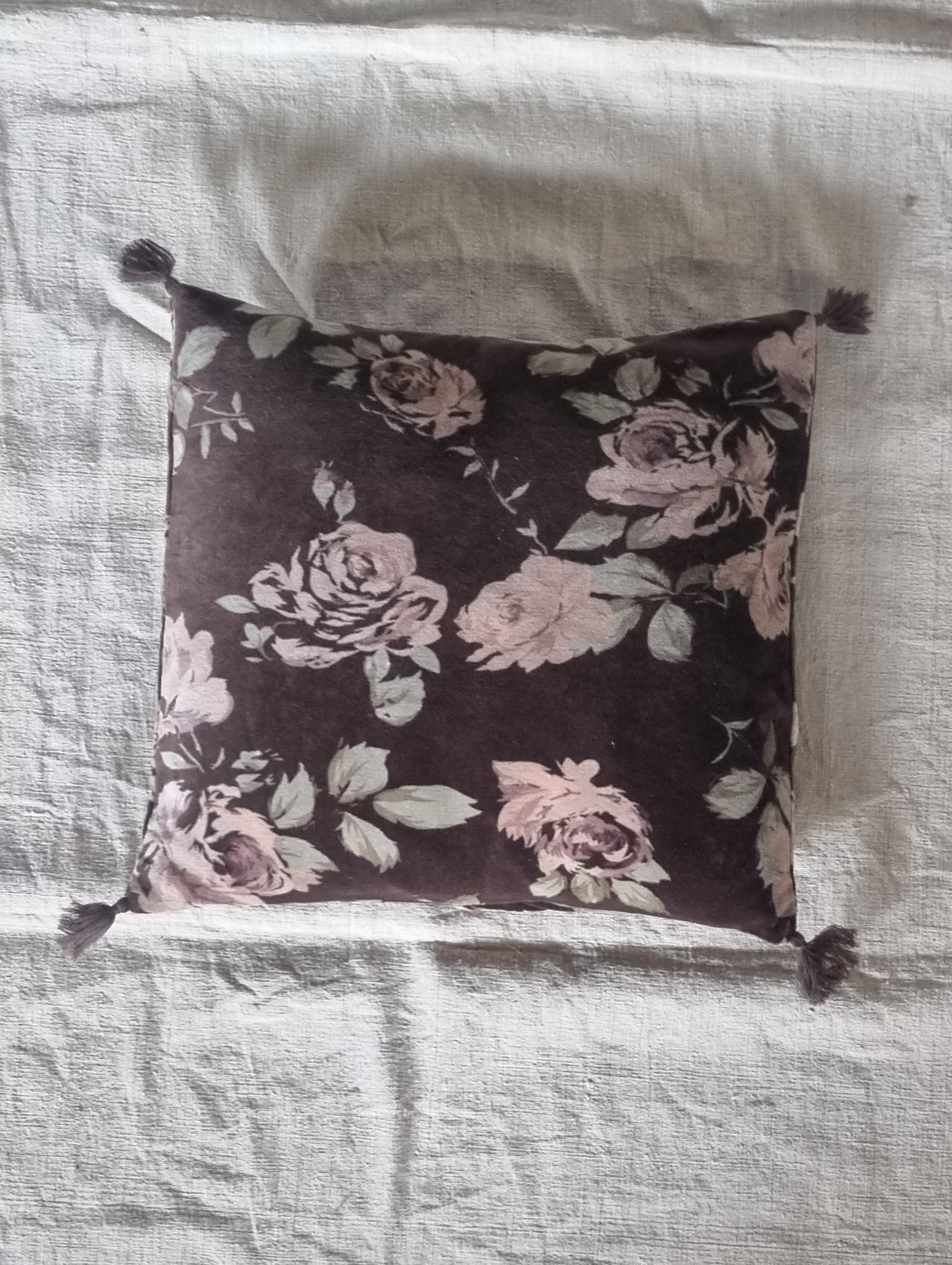 HOUSSE DE COUSSIN PUA -( plusieurs coloris disponibles)- COLLECTION SOUS BOIS