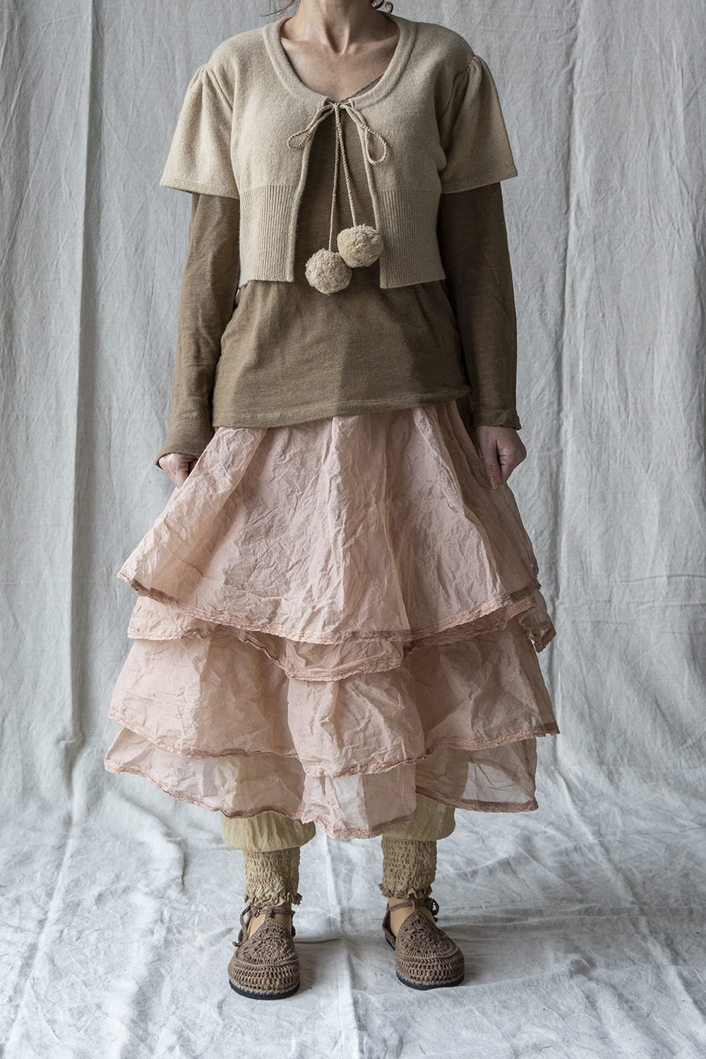 Gilet pompom