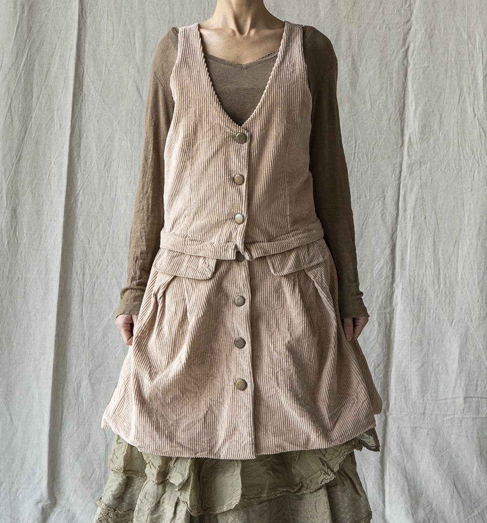 QUENETTE – gros velours rose