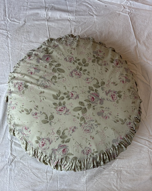 HOUSSE DE COUSSIN ROND – 65CM – COLLECTION JARDIN