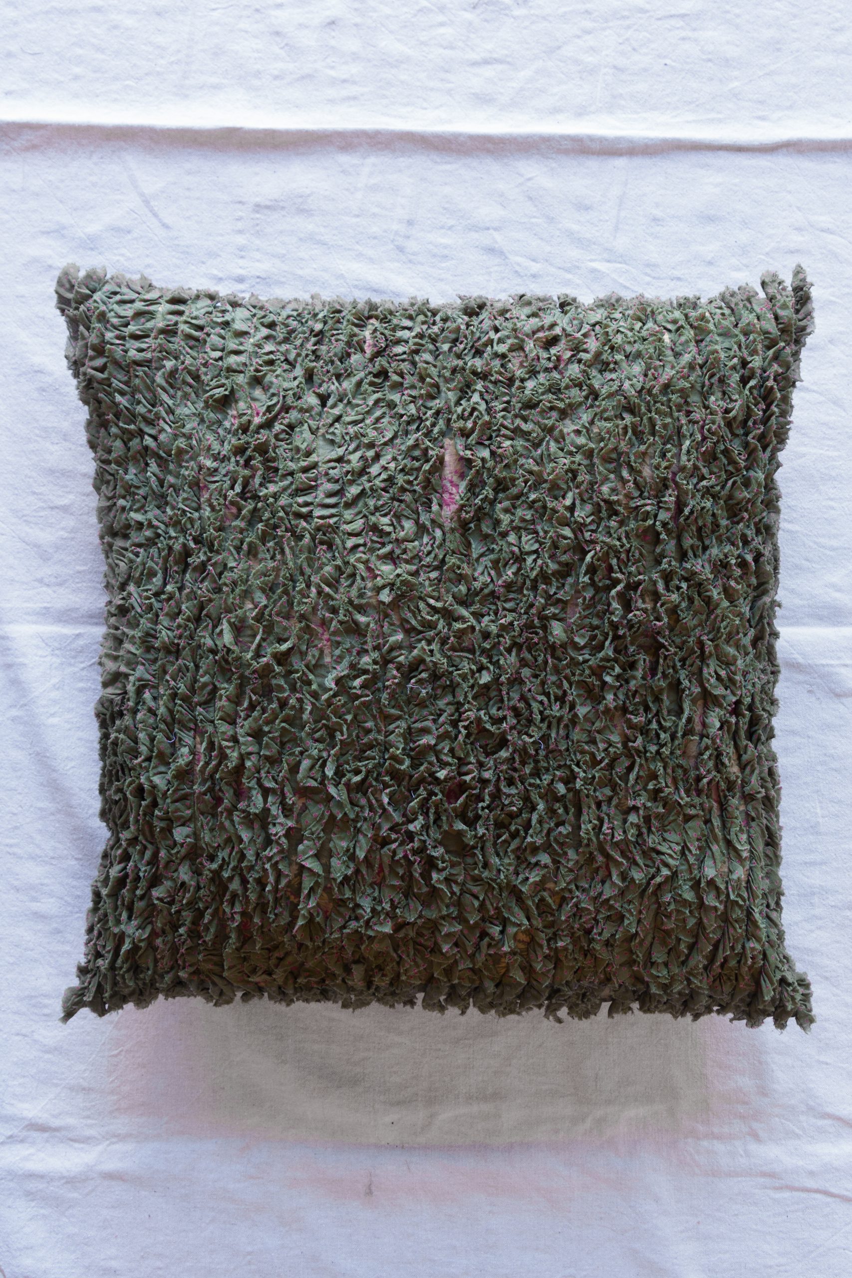 HOUSSE DE COUSSIN FROUFROU- COLLECTION SOUS BOIS