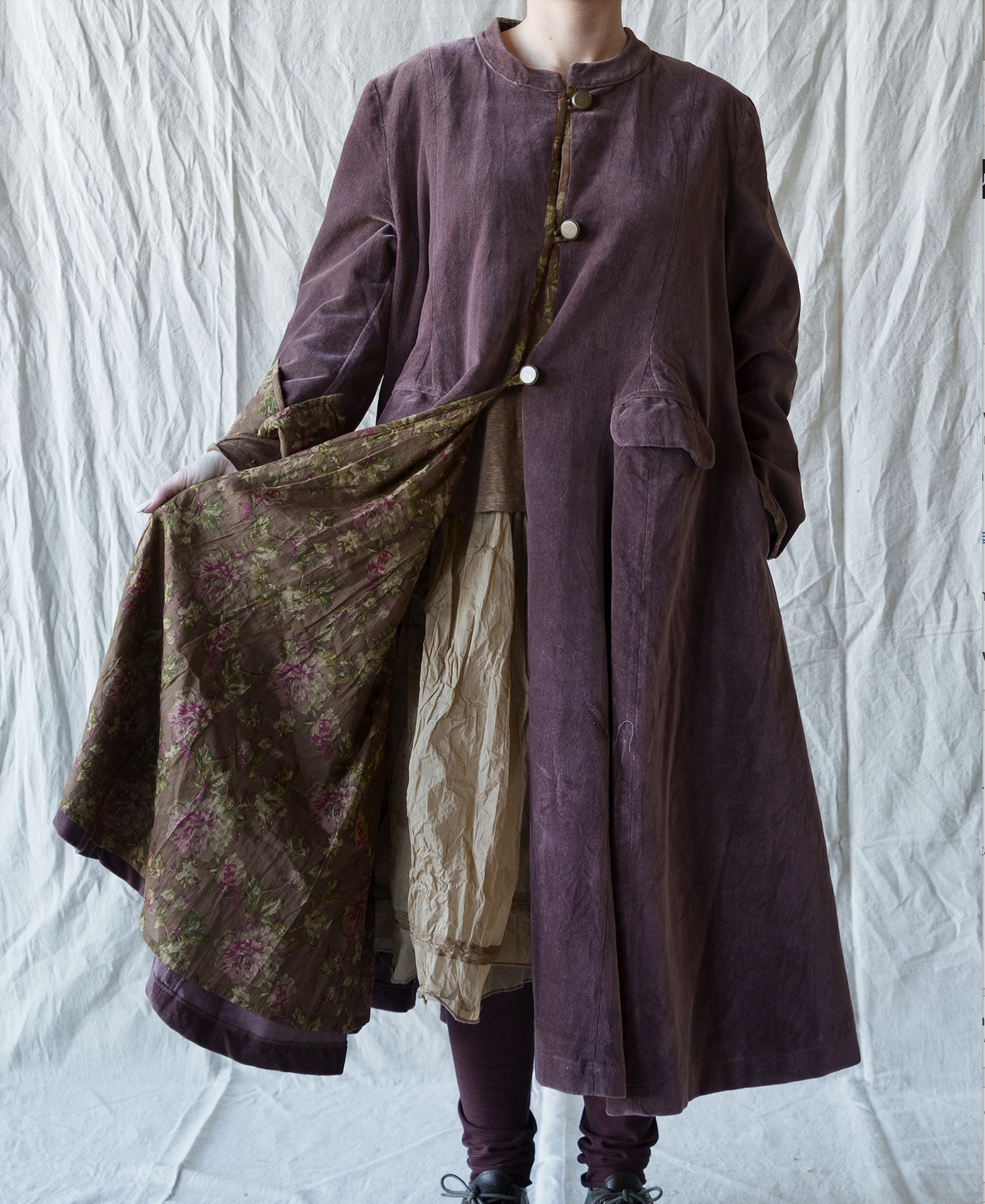 AYDEN – VELOURS RAS – BOIS DE ROSE