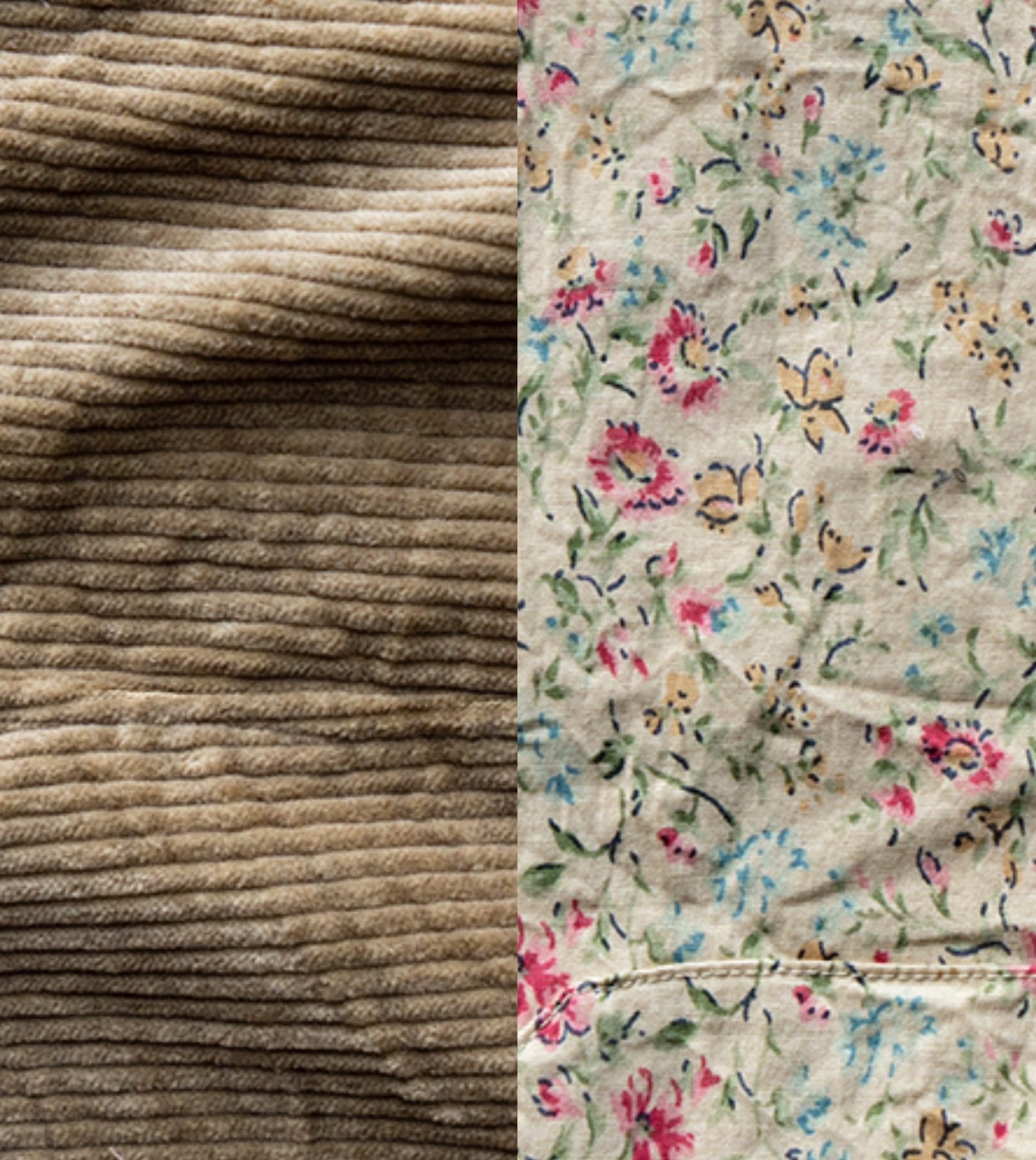 gros velours sable H23 / liberty