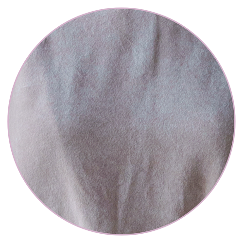 velours ras rose H25