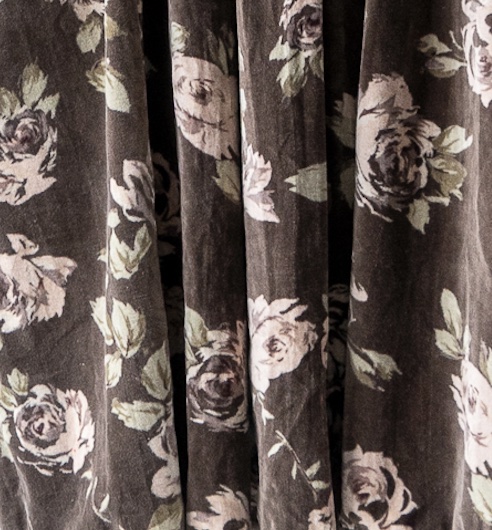 velours fleur chocolat